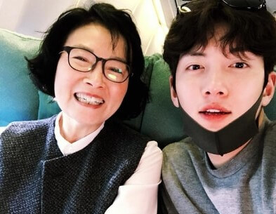 JCW con la mamma